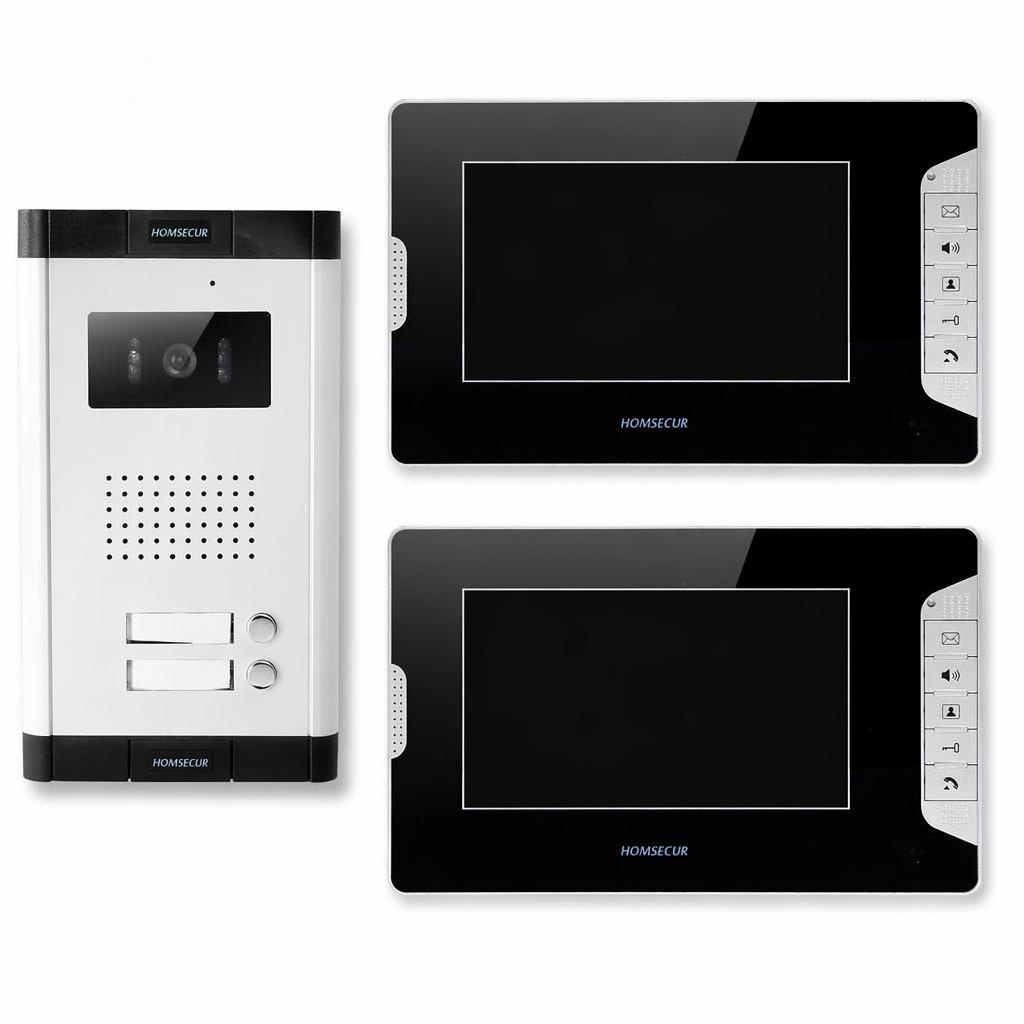 Home Security Kit - 4 Wire 2 Family Video Door