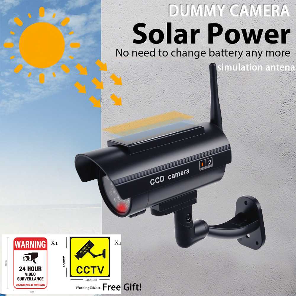 Mini Solar Powered Waterproof  - Home Yard Security Cameras 评论和价格