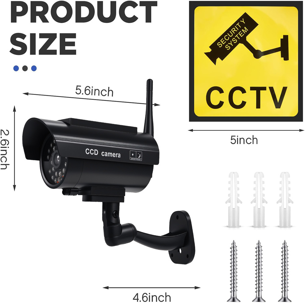Mini Solar Powered Waterproof  - Home Yard Security Cameras 评论和价格