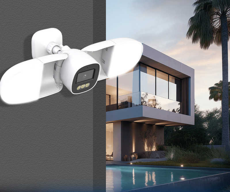 Full Color 4MP iCsee APP Flood - Home Security Flood Lights 评论和价格
