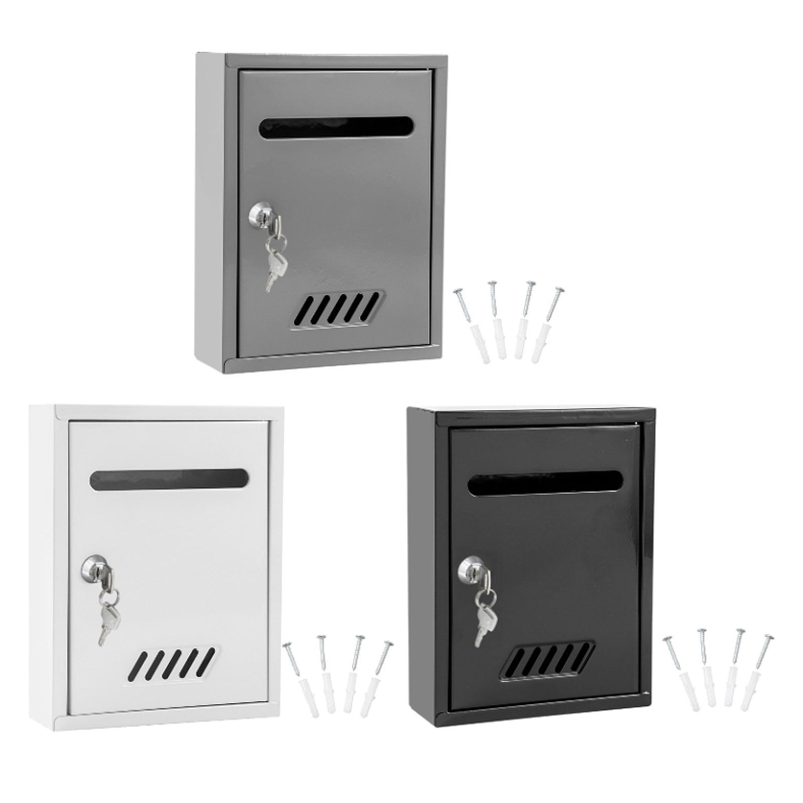 Wall Mounted Mailbox Locking M - Home Security Letters 评论和价格
