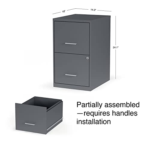 Vertical File Cabinet, 2-Drawe - Home Security Letters 评论和价格