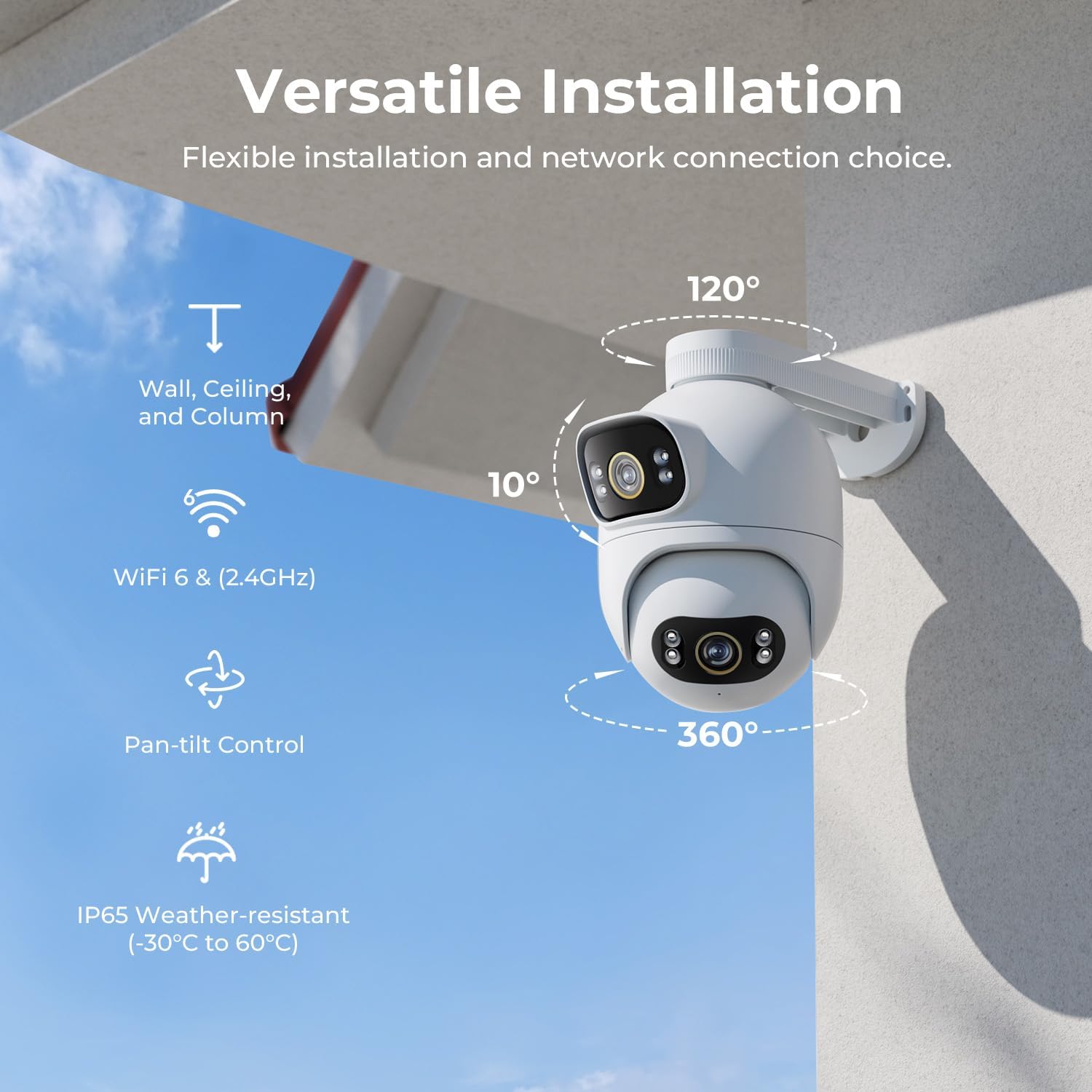 IMILAB EC6 Dual 3K+3K WiFi Hom - Home Security Flood Lights 评论和价格