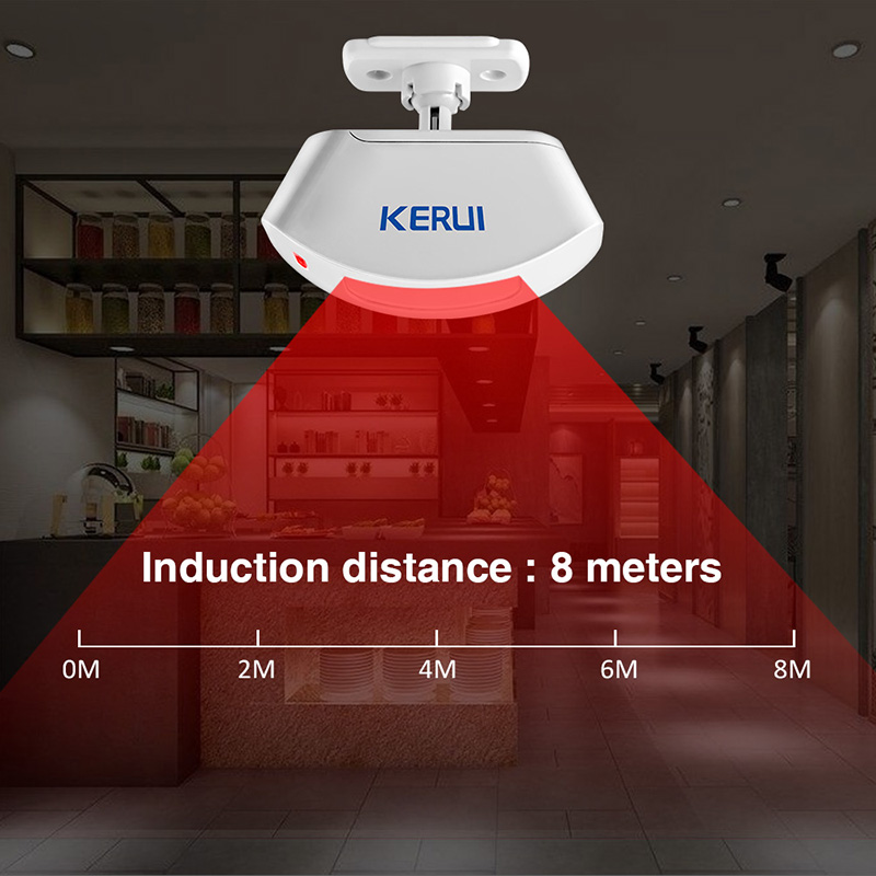 KERUI Wireless Curtain Infrare - Home Security Kit 评论和价格