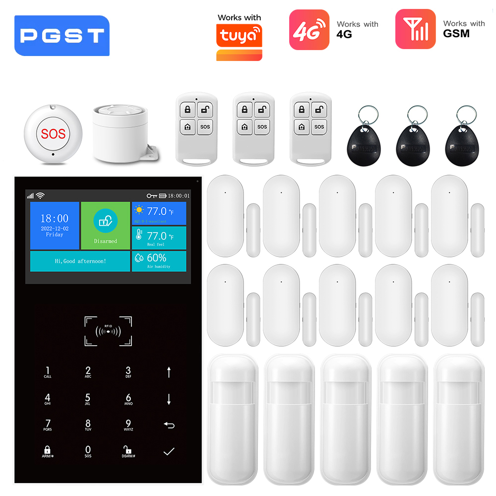 Smart Home Alarm System 2.4G W - Home Security No Monthly Fee 评论和价格