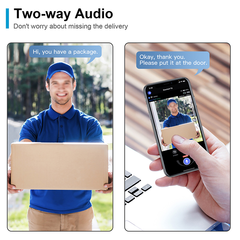 WiFi Smart Video Doorbell Came - Home Security Blink 评论和价格