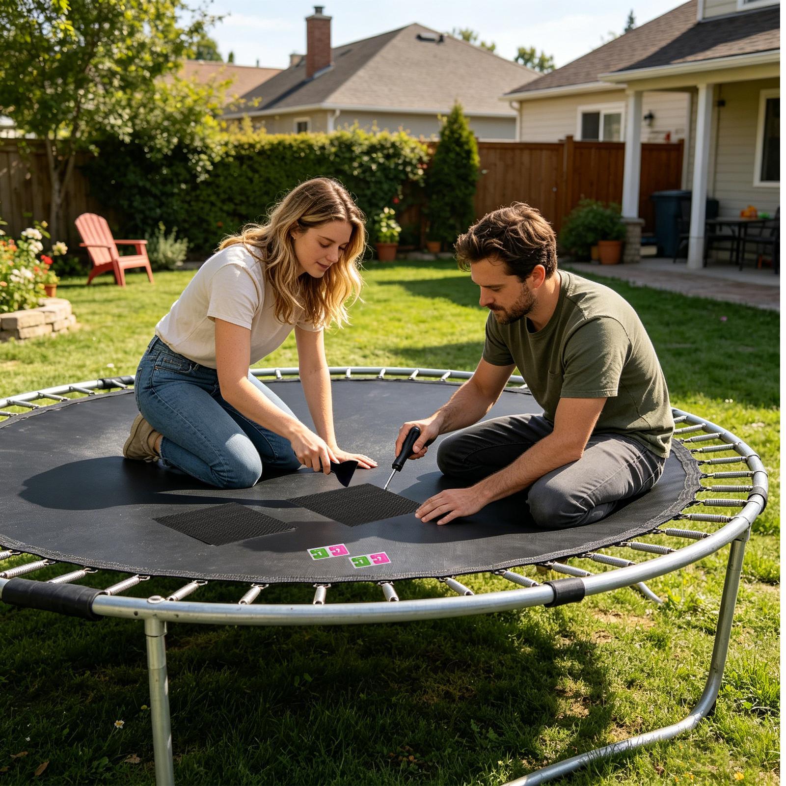 Trampoline Patch Strong All We - Home Security Training 评论和价格