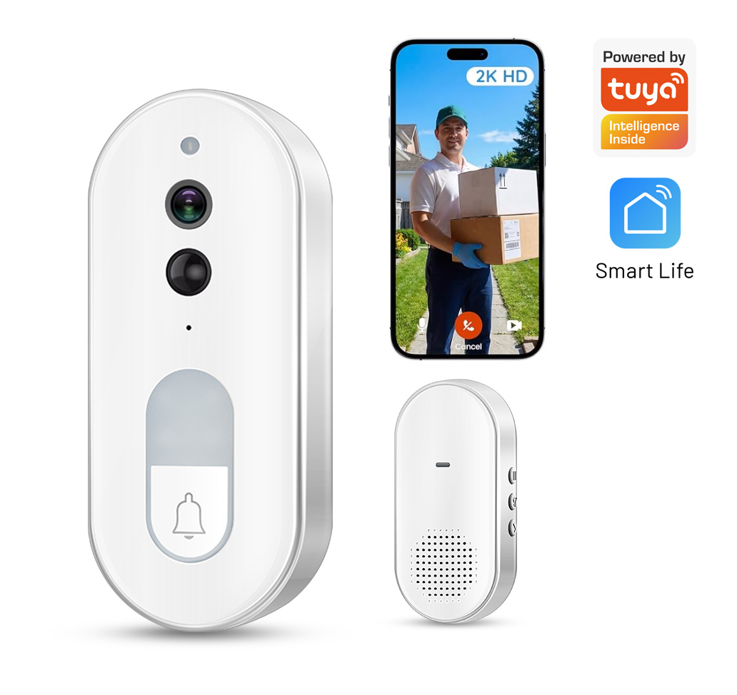 Tuya Smart Video Doorbell Wire - Home Security Blink 评论和价格