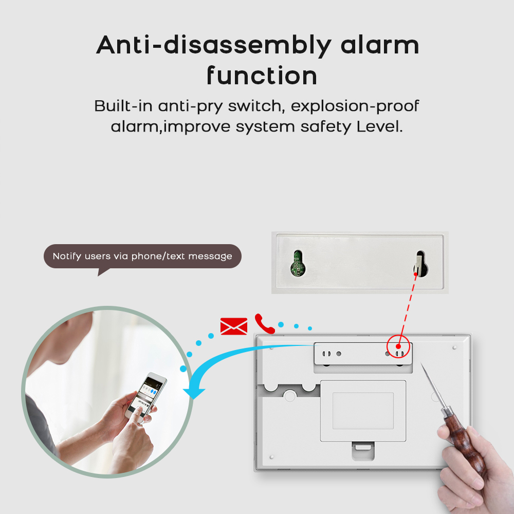 Wireless Alarm System 2.4GWiFi - Home Security No Monthly Fee 评论和价格