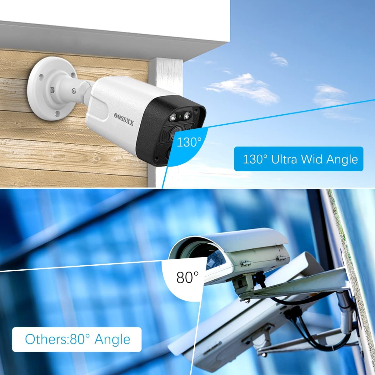 OOSSXX 4K POE Wired Home Secur - Home Security No Monthly Fee 评论和价格