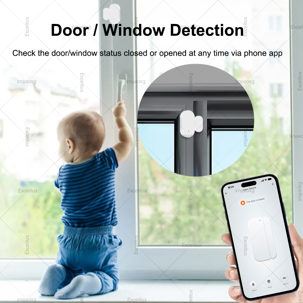 2 In 1 Zigbee Door Window Sens - Home Security Blink 评论和价格