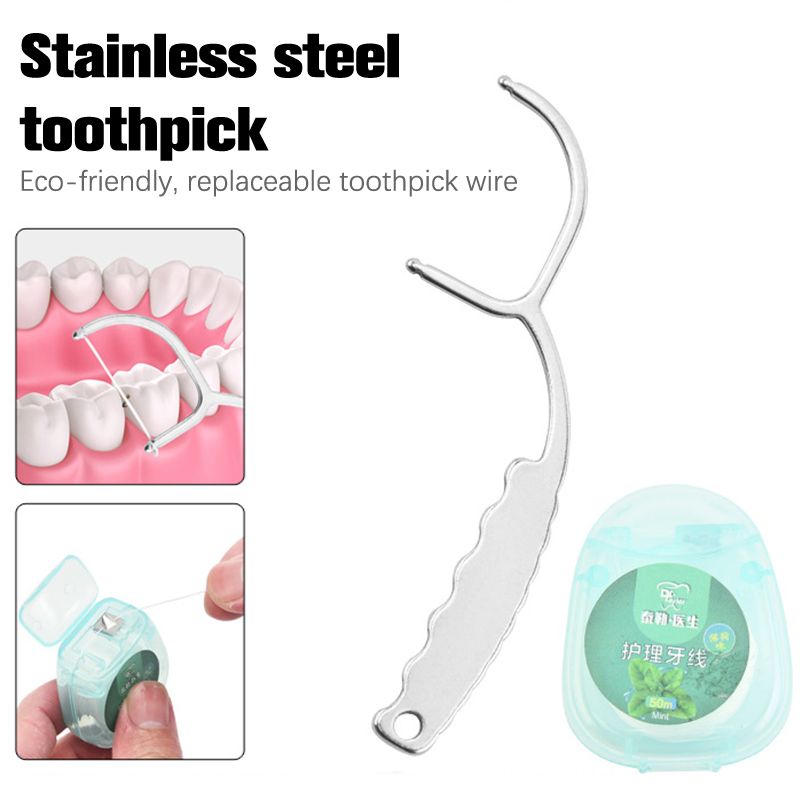 Portable Toothpick Floss Teeth - Lock Picking Set 评论和价格