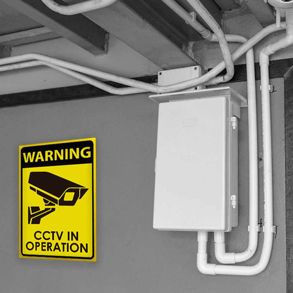 Acrylic Security Camera Warnin - Home Yard Security Cameras 评论和价格