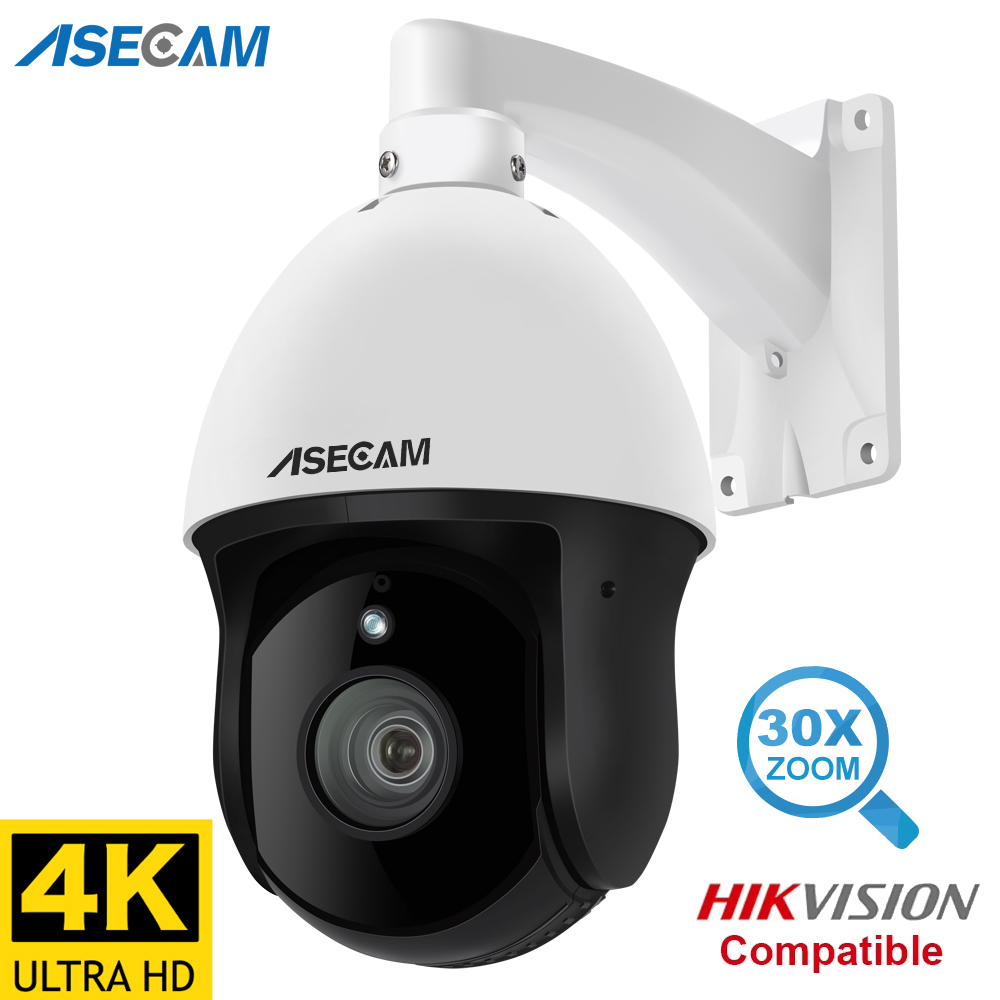 8MP 4K IP Camera Outdoor PTZ 3 - Home Security Hikvision 评论和价格