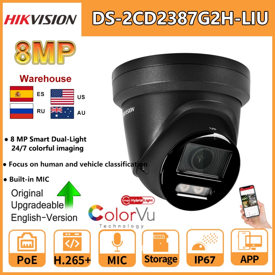 Hikvision 8MP IP Camera DS-2CD - Home Security Hikvision 评论和价格