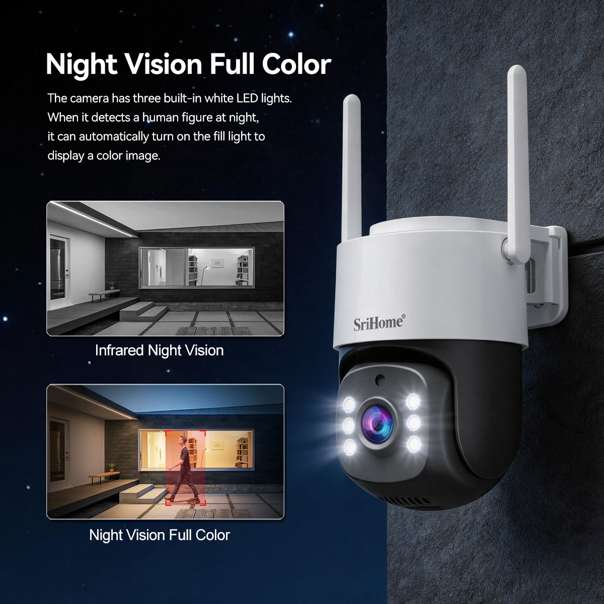 Srihome NVS012-IPC056 5MP IP C - Home Security Kit 评论和价格