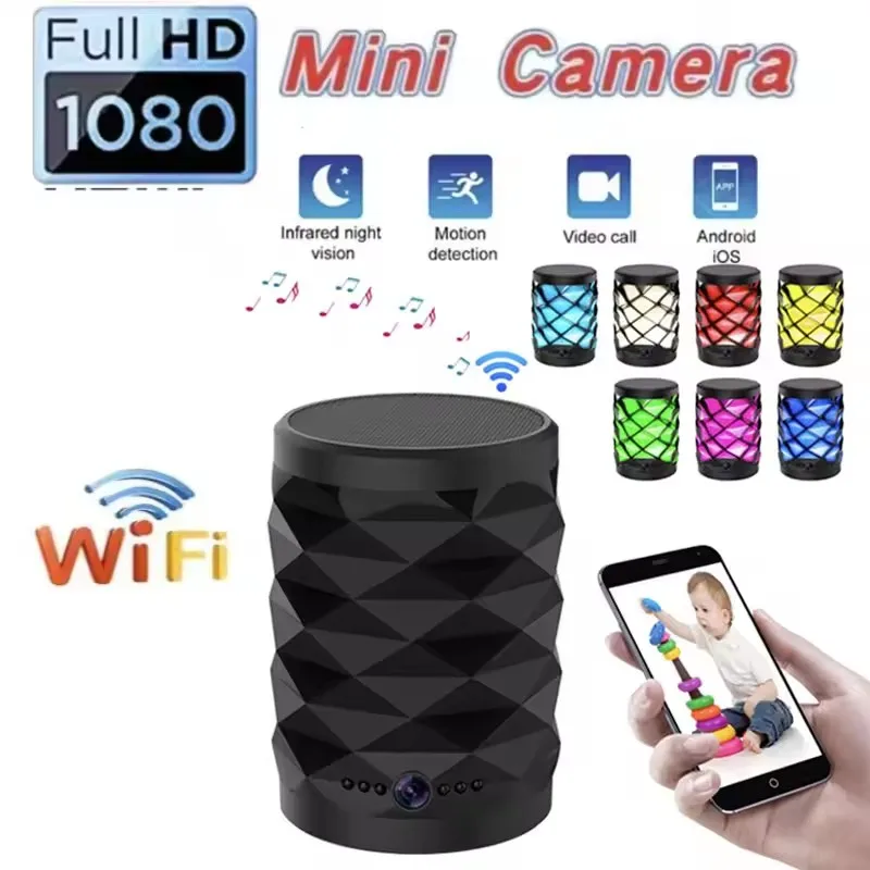HD Mini Wifi Camera Bluetooth  - Home Security Flood Lights 评论和价格