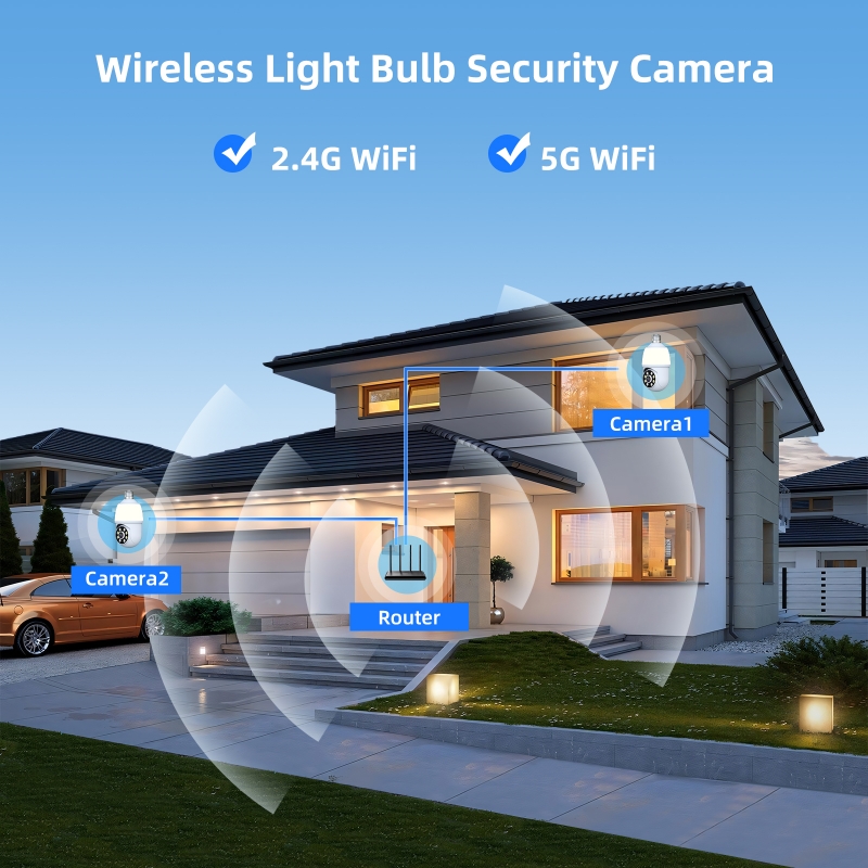 3MP 1296P iCsee APP  Full Colo - Home Security Flood Lights 评论和价格