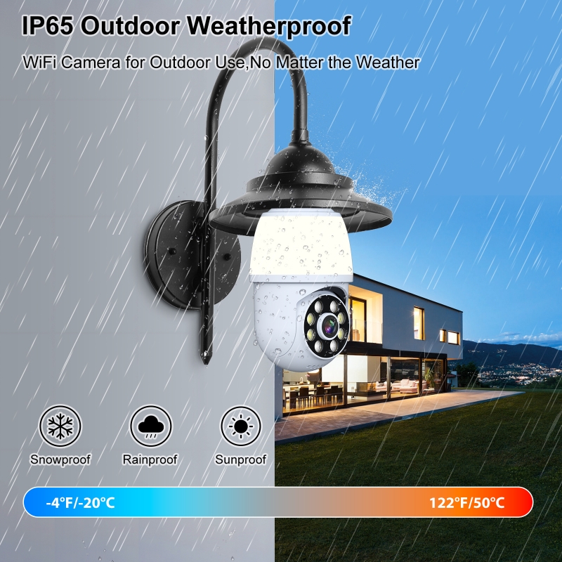 3MP 1296P iCsee APP  Full Colo - Home Security Flood Lights 评论和价格
