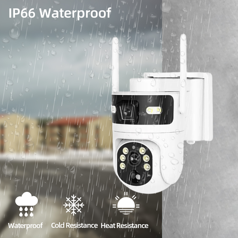 Wireless Outdoor PTZ Solar Sec - Home Yard Security Cameras 评论和价格