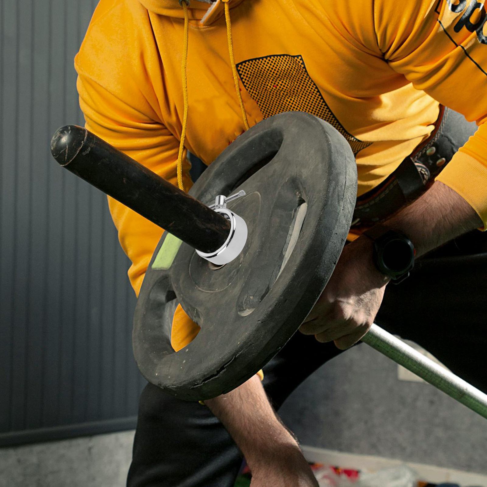 Convenient Barbell Clamp Colla - Home Security Training 评论和价格