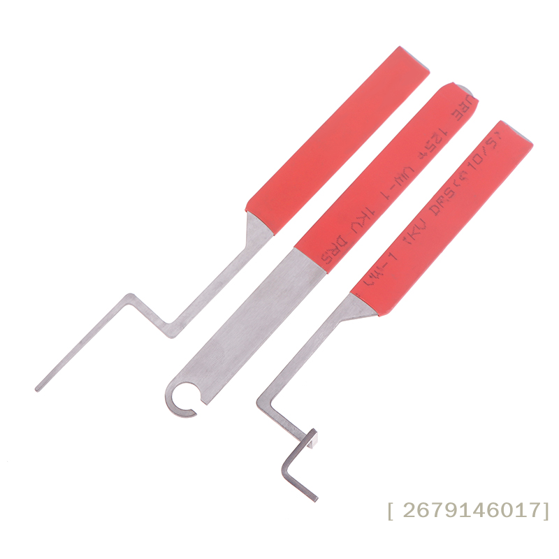 【YY26】3Pcs/set Casement Window - Lock Picking Set 评论和价格
