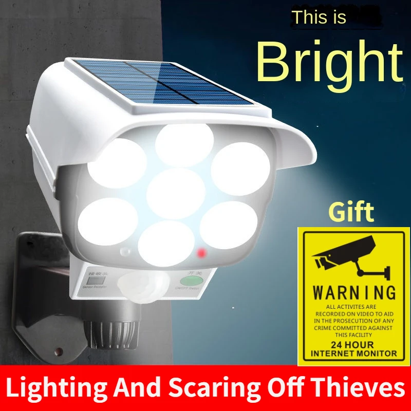 Outdoor Solar Light Motion Sen - Home Security Monitor 评论和价格