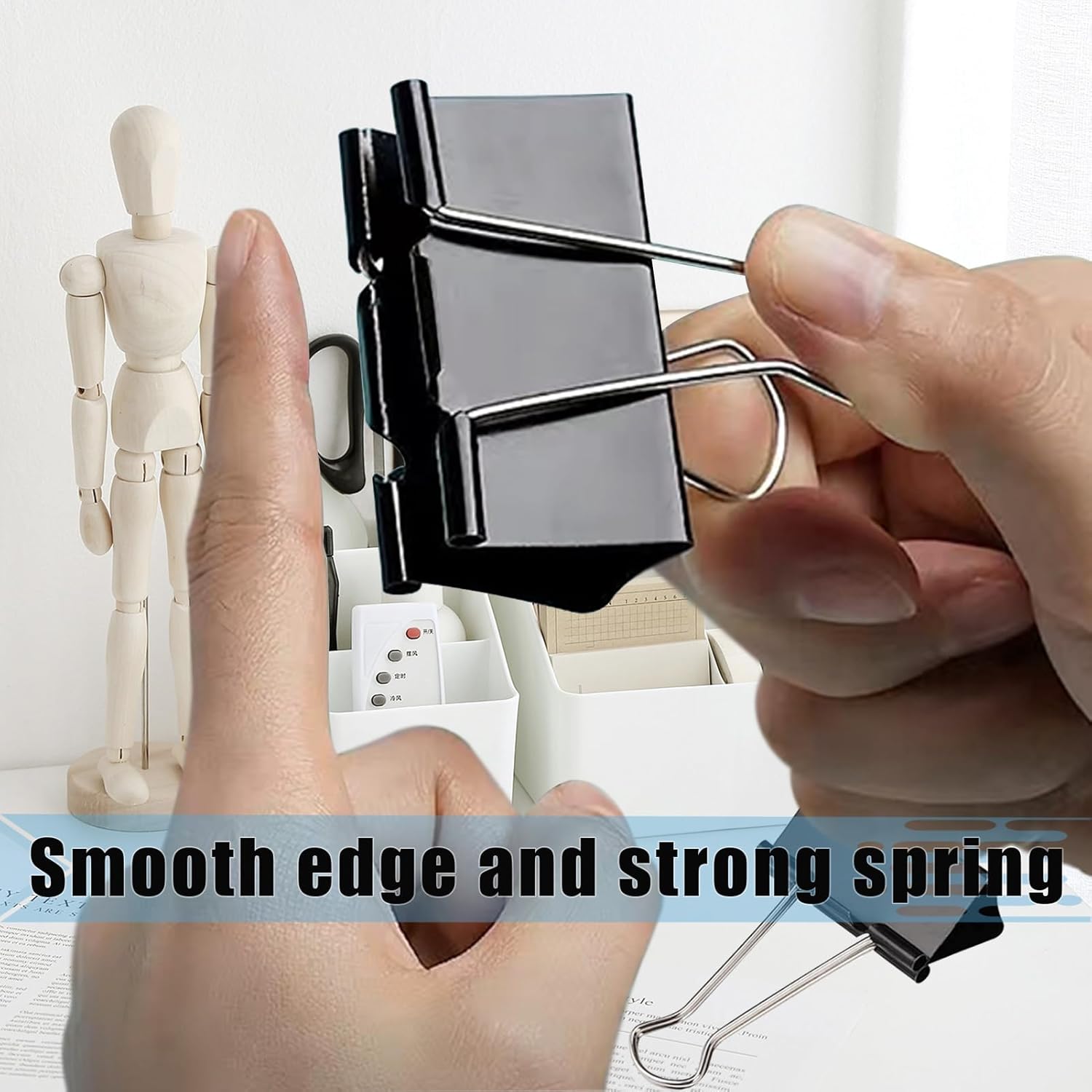 Heavy-Duty Binder Clips Metal  - Home Security Letters 评论和价格