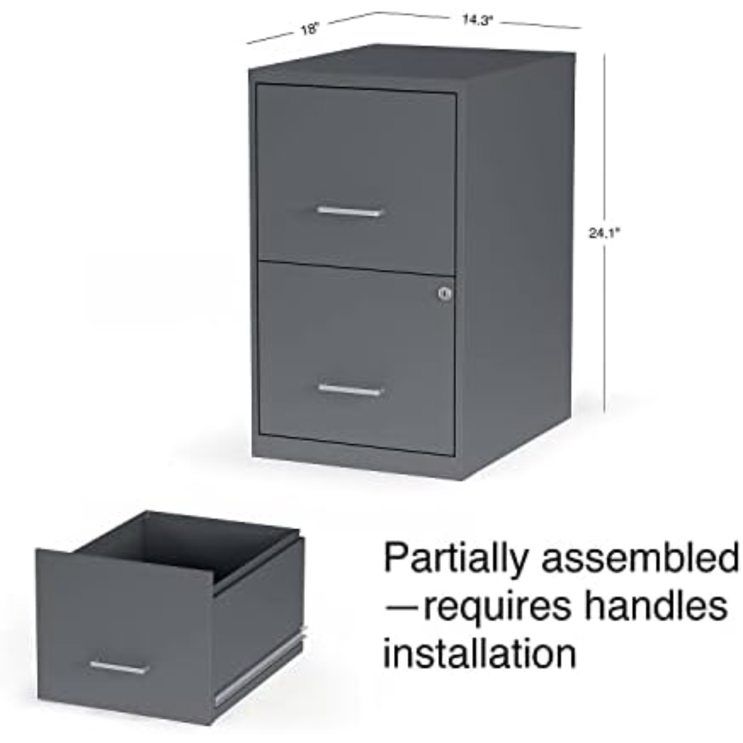 Vertical File Cabinet for Lett - Home Security Letters 评论和价格