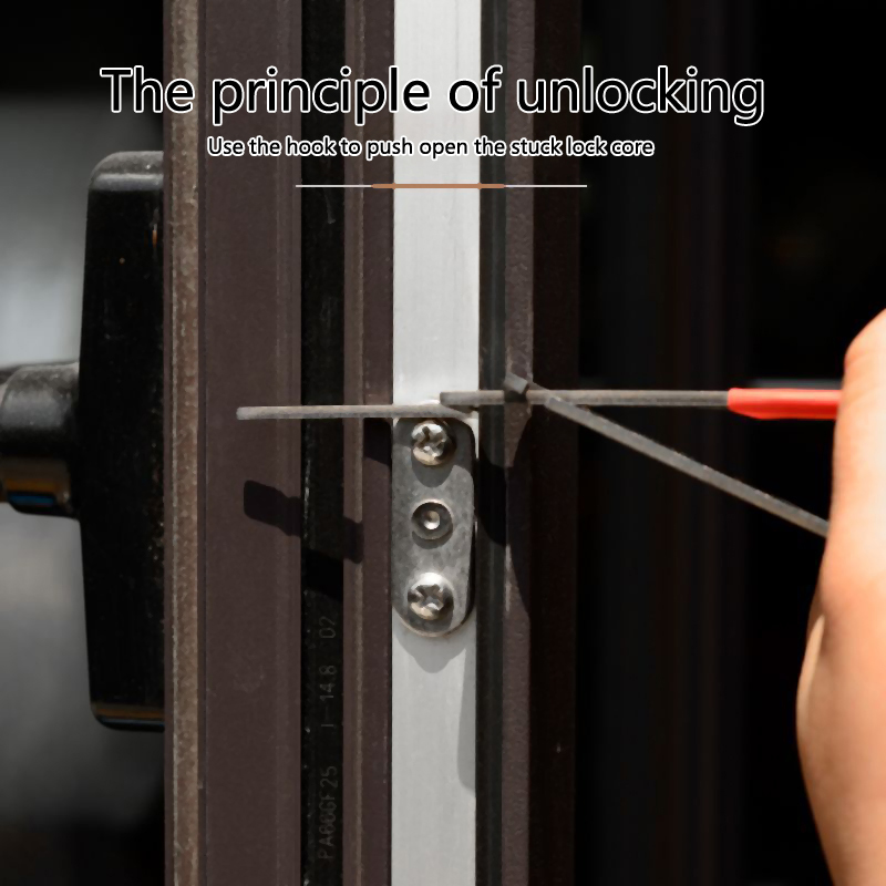 3Pcs/set Compact Casement Wind - Lock Picking Set 评论和价格