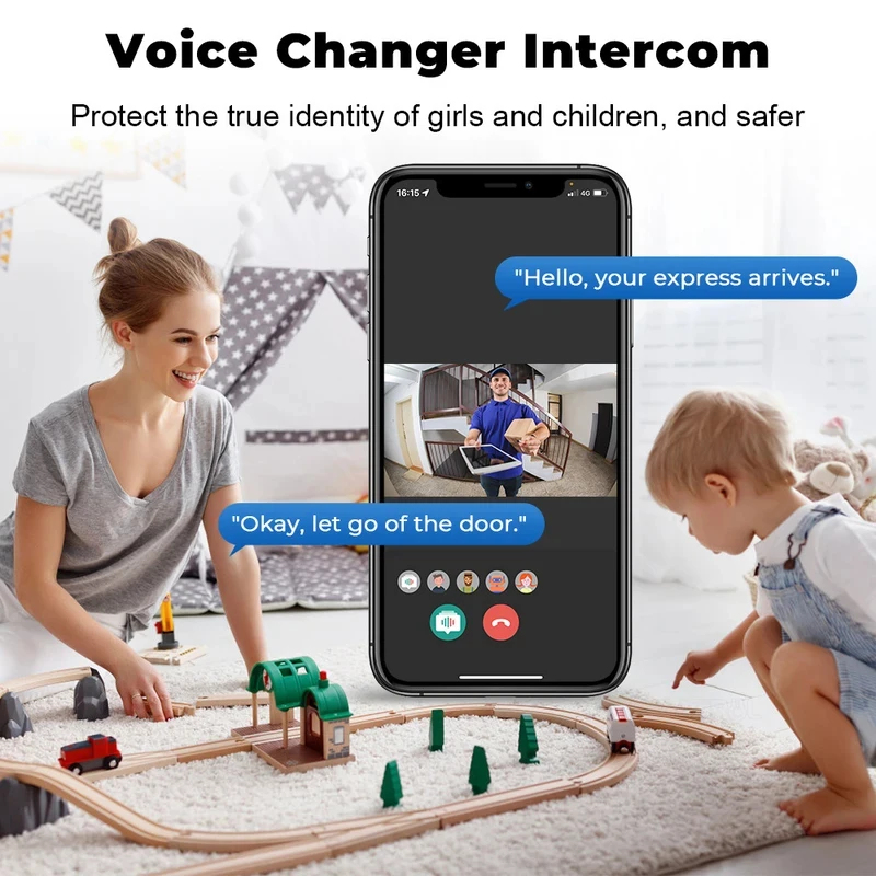 Smart Home WiFi Video Doorbell - Home Security Blink 评论和价格