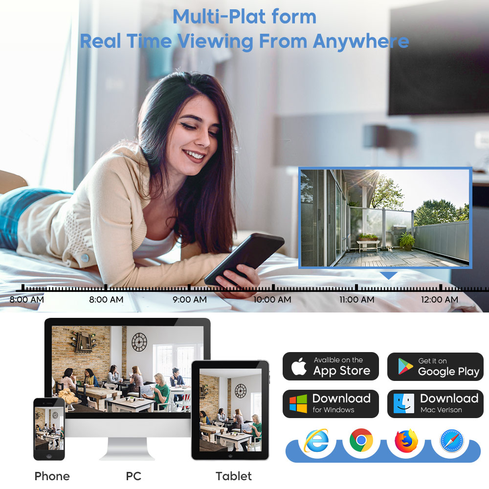 Hikvision Compatible 8MP 4K IP - Home Security Hikvision 评论和价格