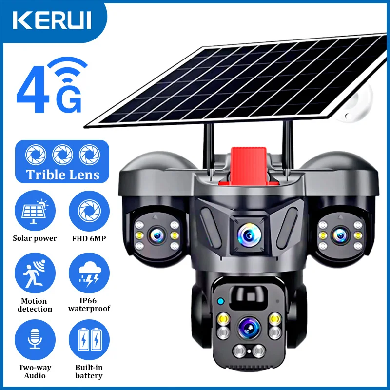 KERUI V380 Pro Outdoor PTZ 6MP - Home Security Honeywell 评论和价格