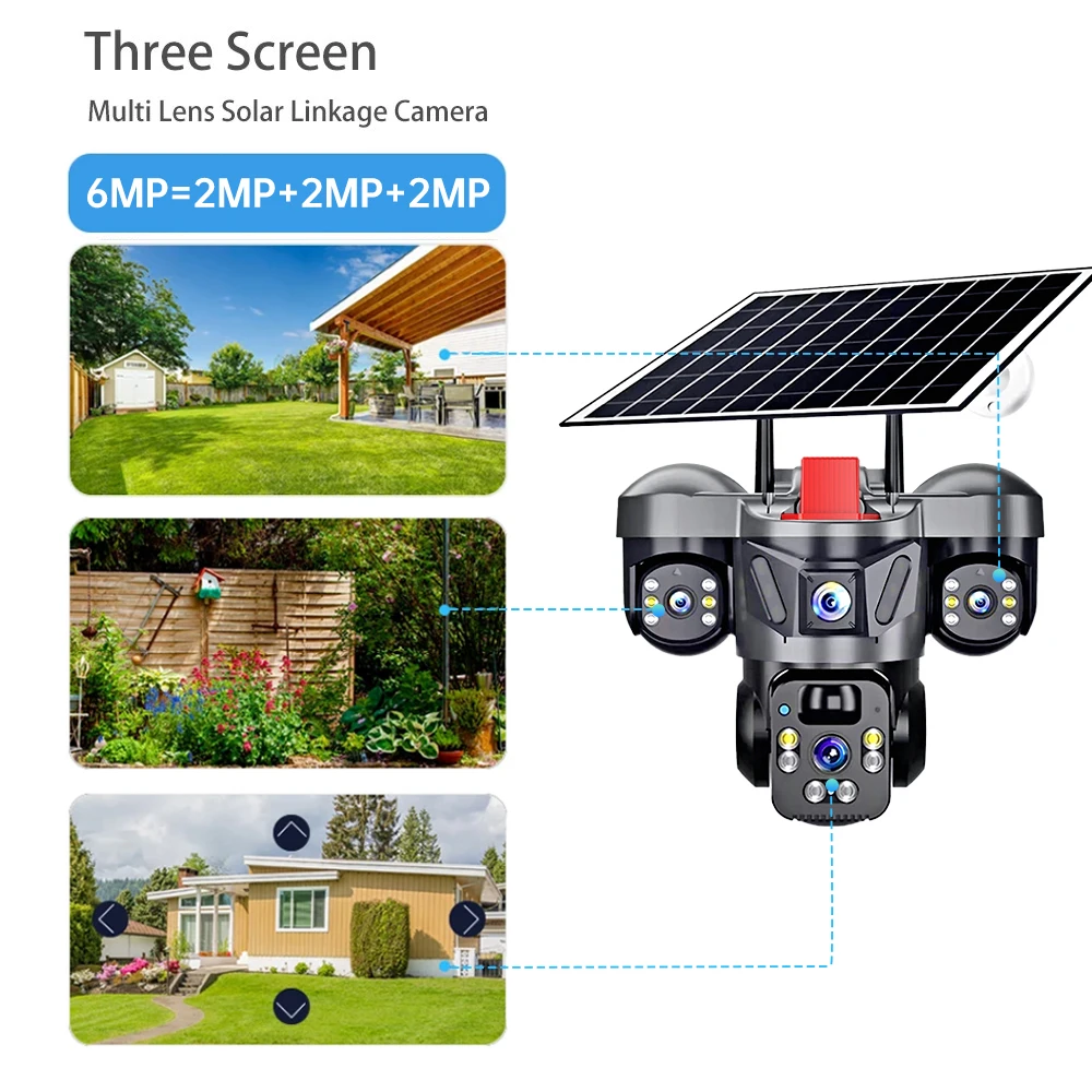 KERUI V380 Pro Outdoor PTZ 6MP - Home Security Honeywell 评论和价格