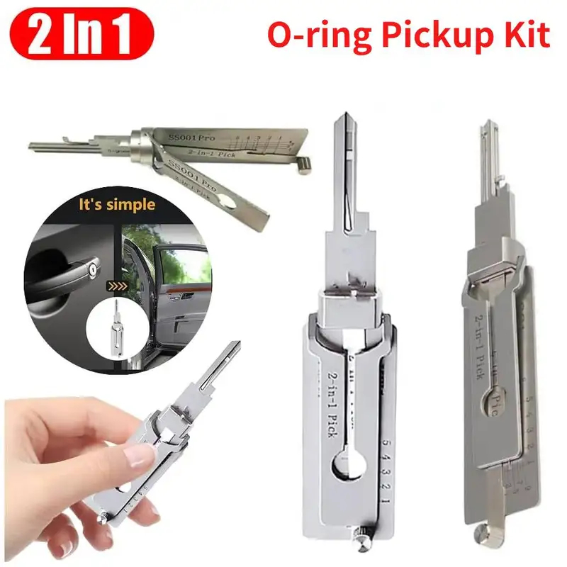 SS001 Pro Stainless Steel Key  - Lock Picking Set 评论和价格