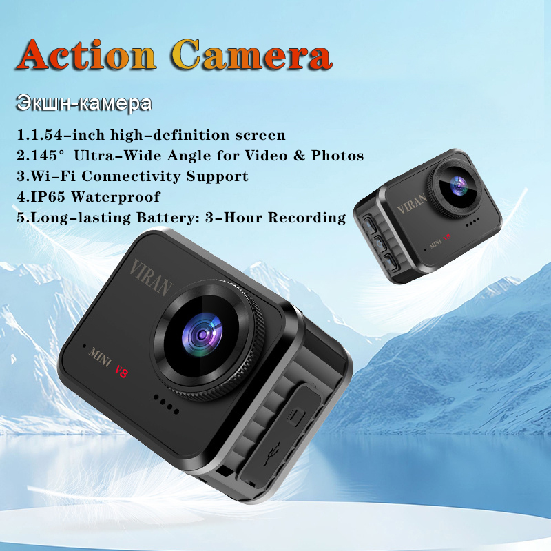 Mini Action Camera 4K Ultra HD - Ip Camera Outdoor 4K 评论和价格