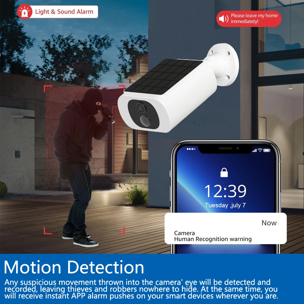 Tuya 5MP Solar Security Camera - Home Security Blink 评论和价格