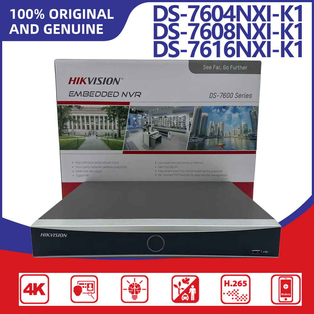 Hikvision DS-7604NXI-K1 DS-760 - Home Security Hikvision 评论和价格