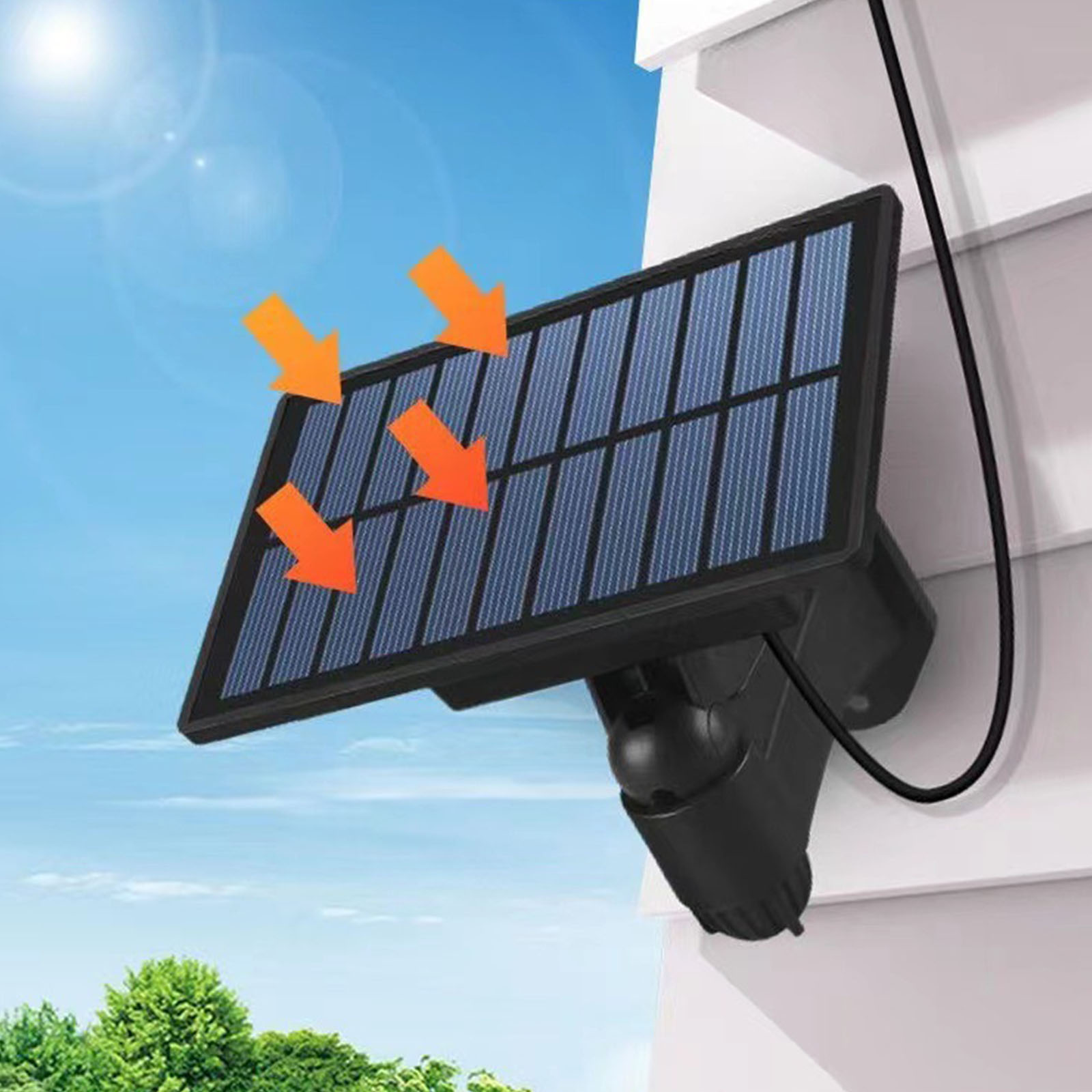 Solar Street Lights Outdoor, C - Home Security Flood Lights 评论和价格