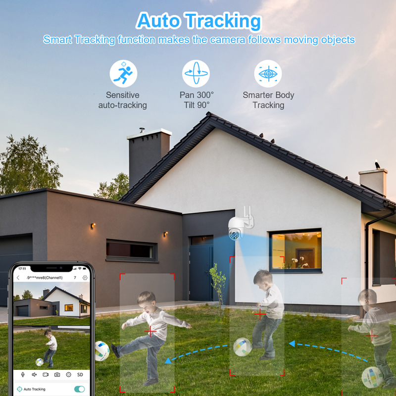 Smar 3MP Wireless CCTV Securit - Home Security Kit 评论和价格