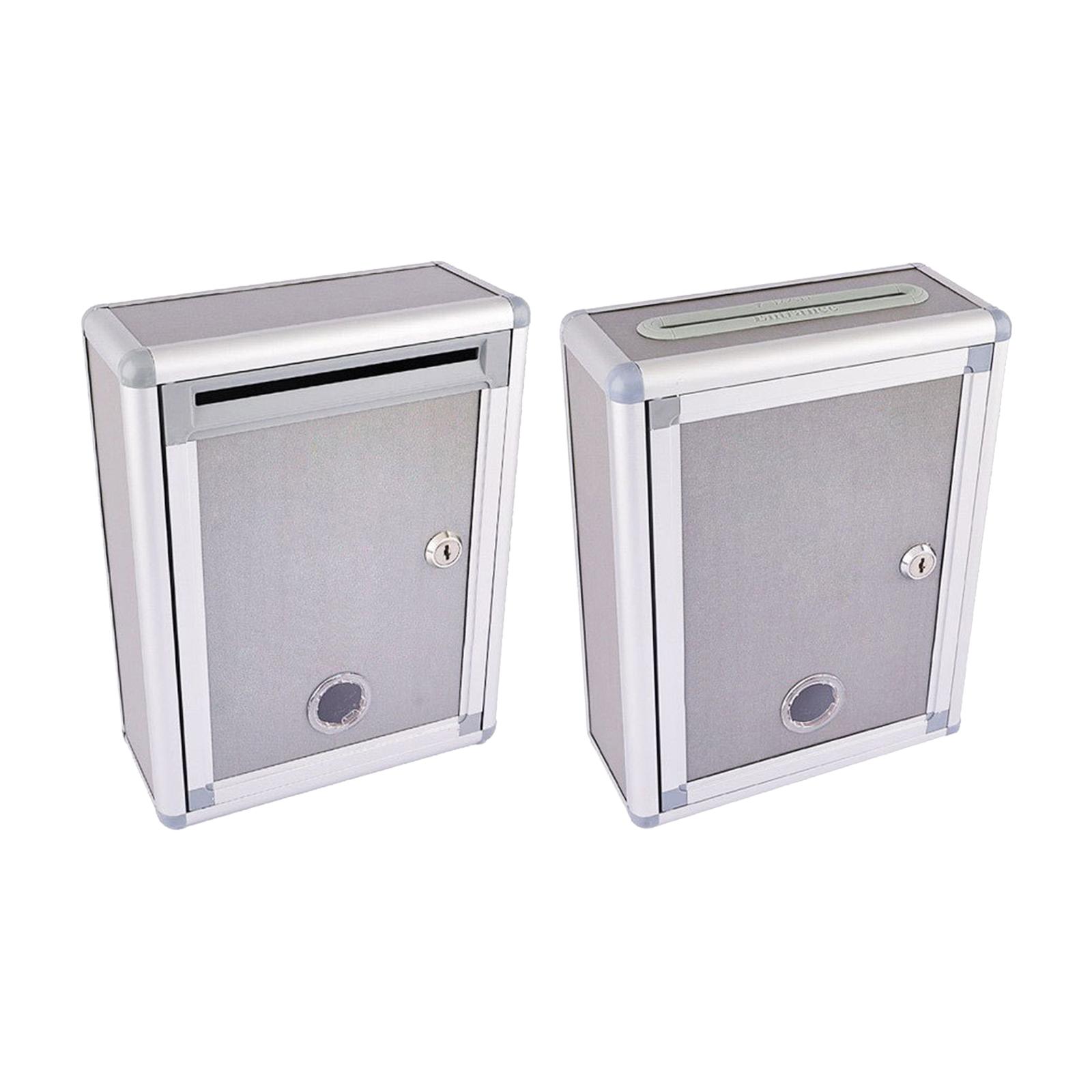 Wall Mail Box with Lock Metal  - Home Security Letters 评论和价格