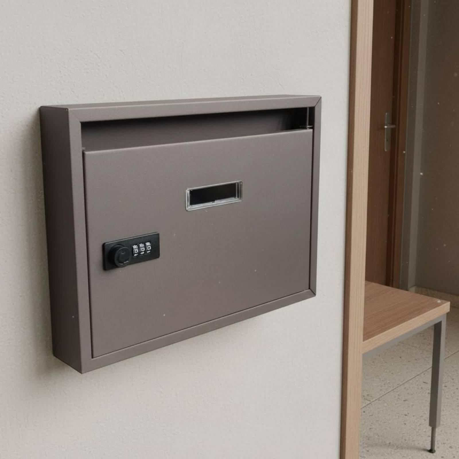 Mailbox with Lock Home Exterio - Home Security Letters 评论和价格