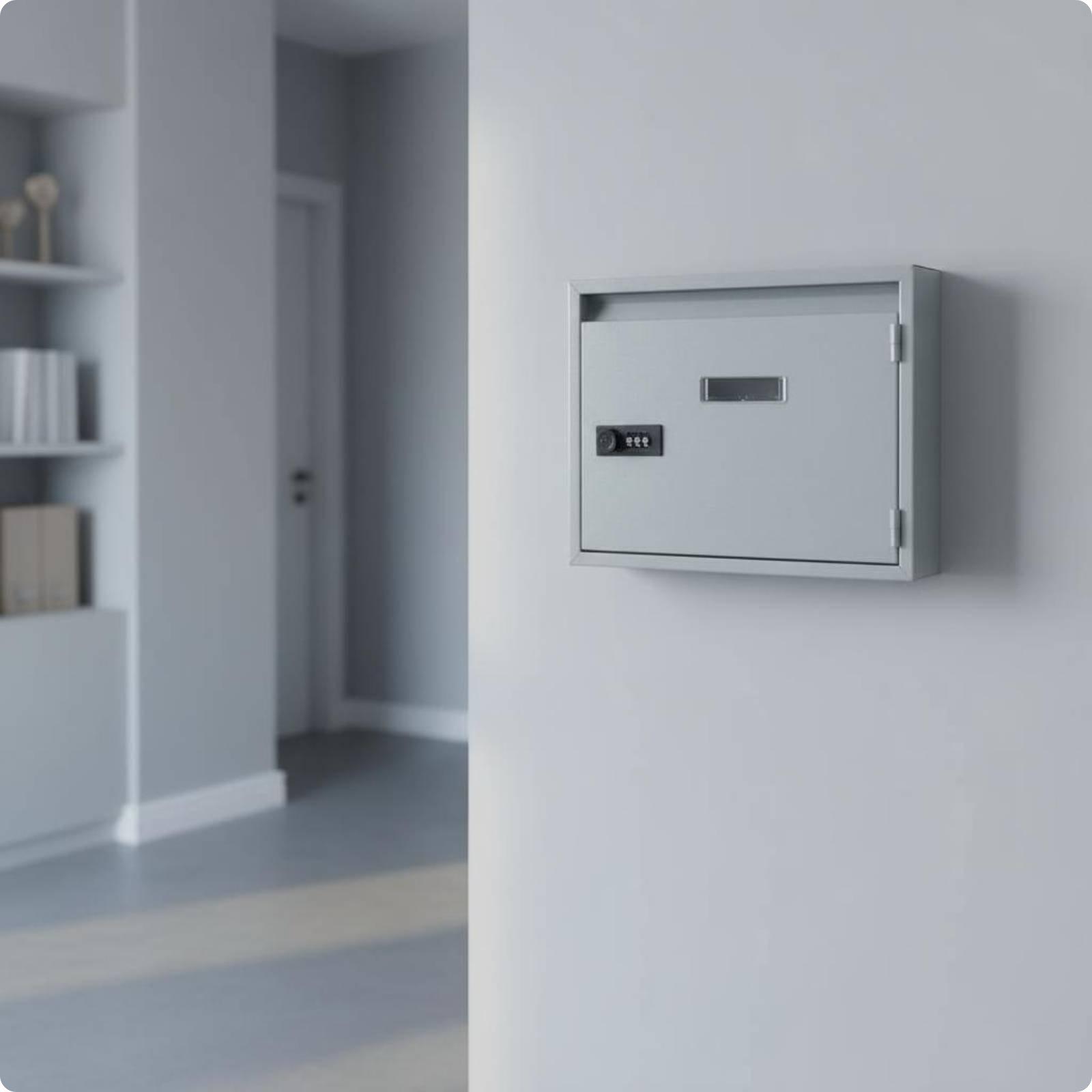 Mailbox with Lock Home Exterio - Home Security Letters 评论和价格